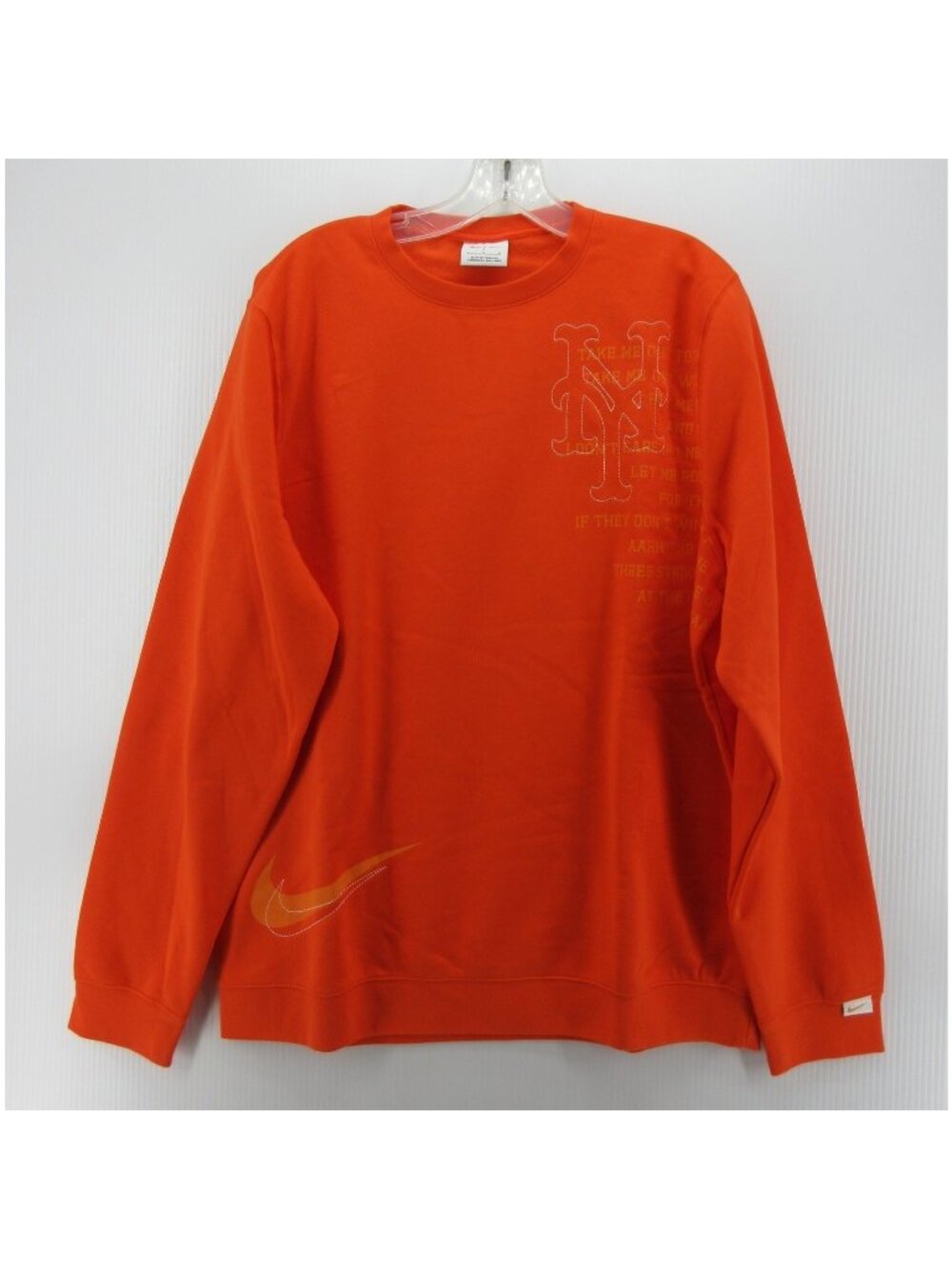 Nike New York Mets Sweatshirt Large Nike Statement Ball Game Fleece